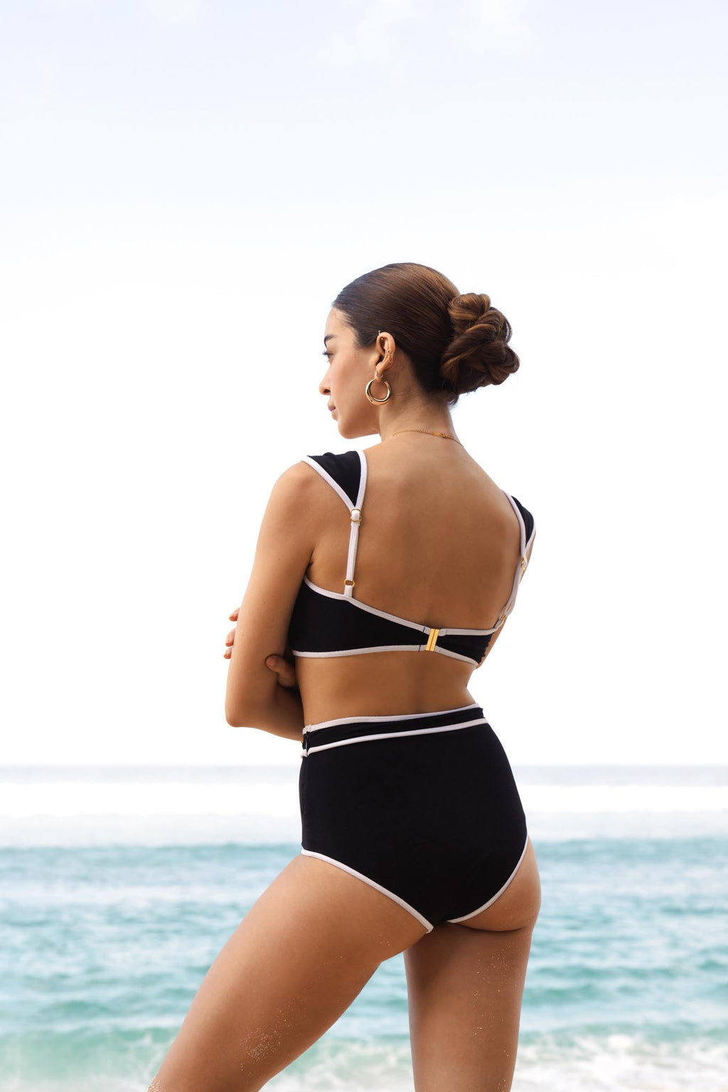 Arianna Bikini Top · Black
